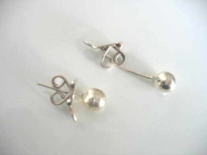 Sterling Silver Support Earring for Droopy Lobes