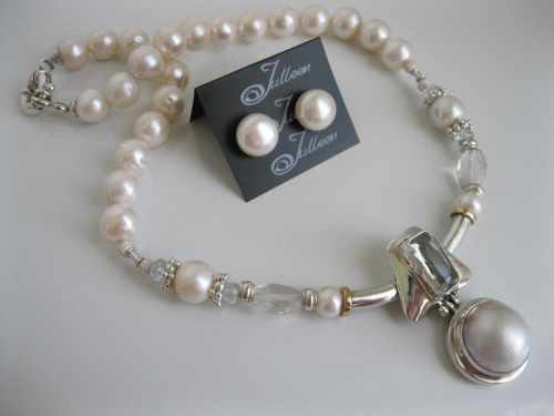 Award Winning Mabe Pearl Necklace